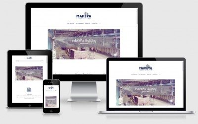 Mareva Website - single page website